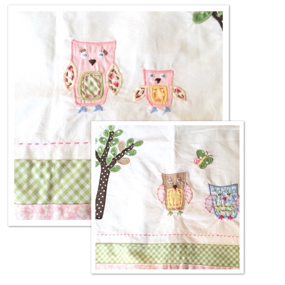 Pottery Barn Kids Accents Haley Owl Window Valance Pinkwh Poshmark